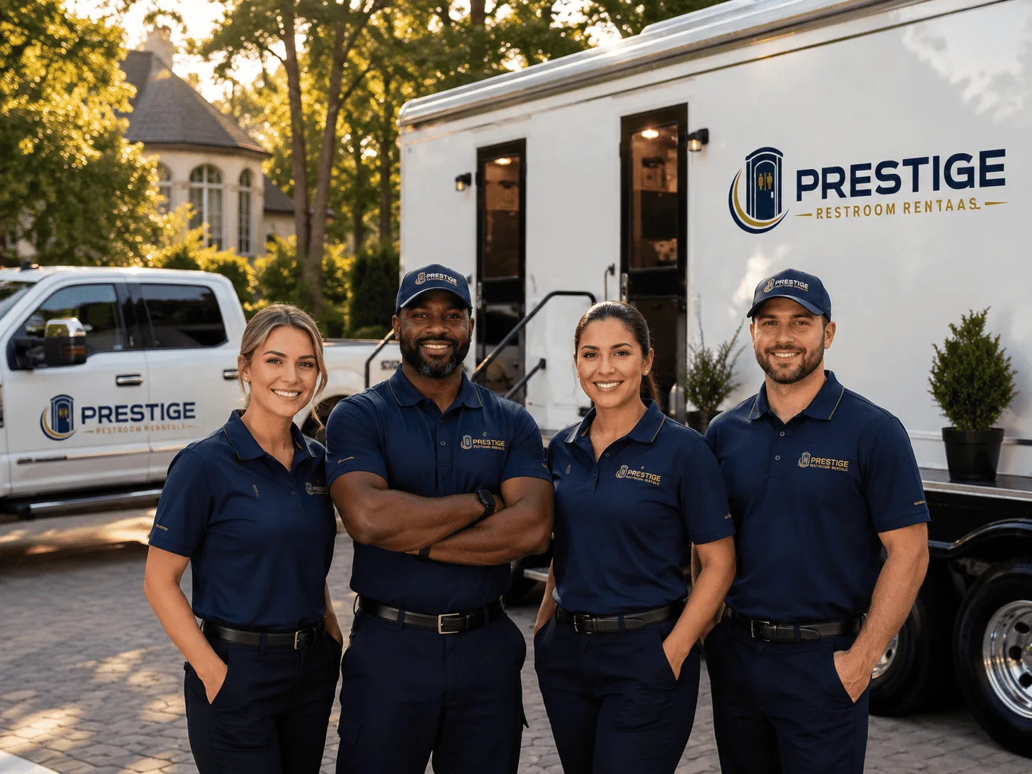 Trusted Luxury Portable Restrooms company in Claunch, NM